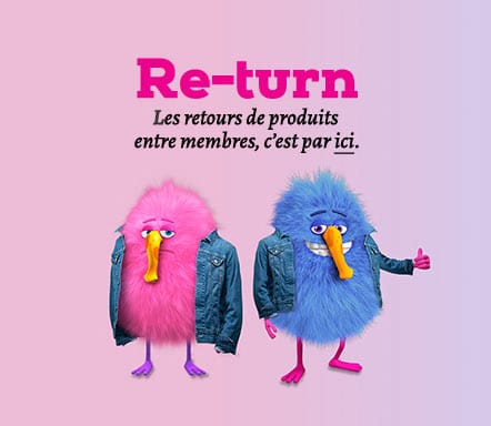 Re-turn, les retours de produits entre membres, c'est par ici